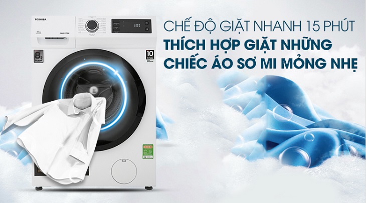 Giặt nhanh 15 phút Giặt nhanh 15 phút