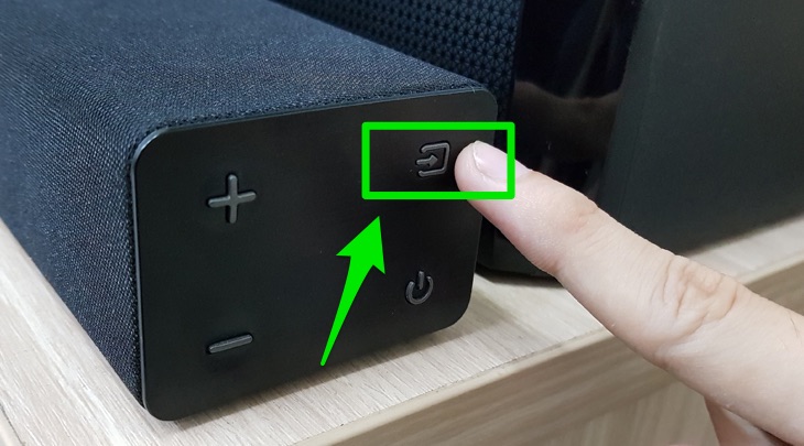 Bật kết nối trên dàn âm thanh