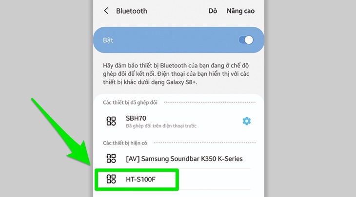 Kết nối điện thoại với dàn loa qua Bluetooth