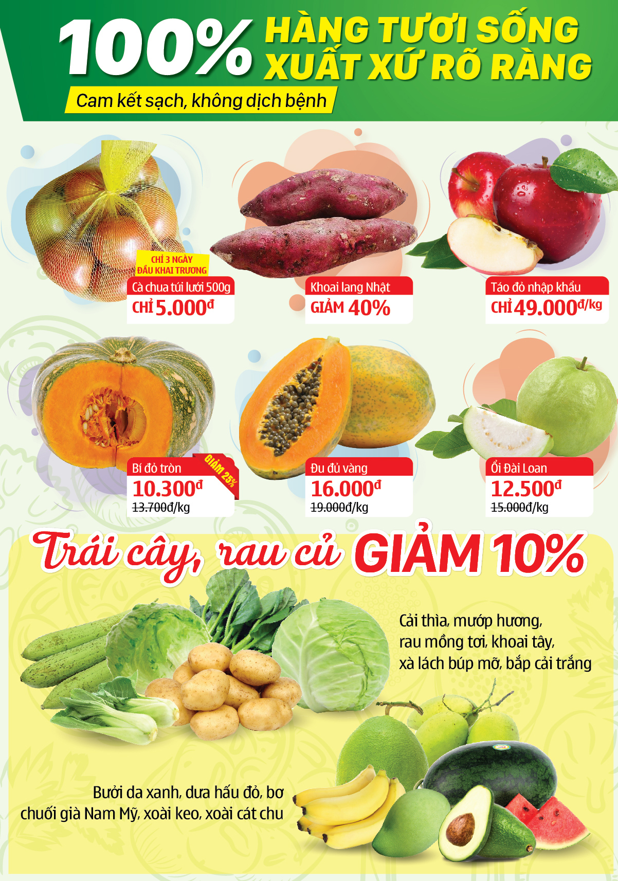 Siêu thị Bách hoá XANH Đường Bùi Trọng Nghĩa khai trương 07/04/2019