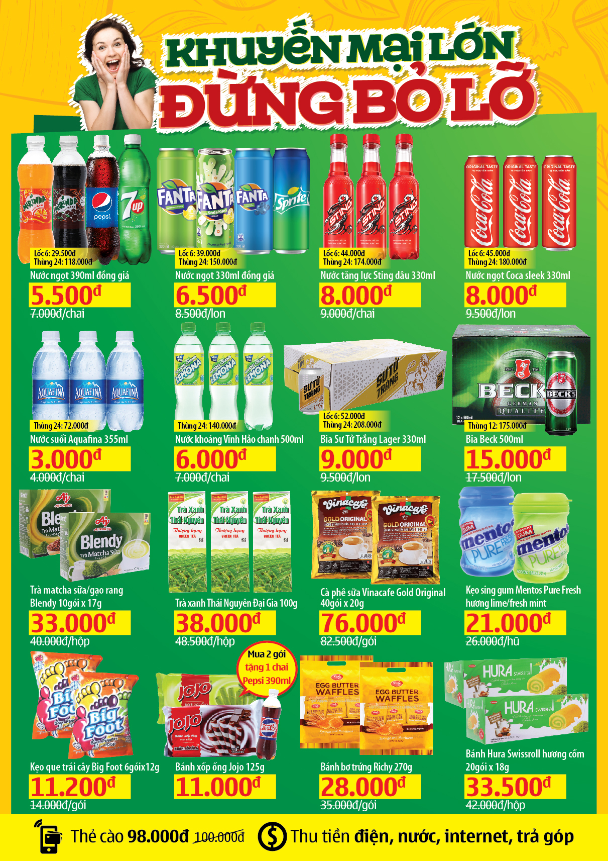 Siêu thị Bách hoá XANH Đường Bùi Trọng Nghĩa khai trương 07/04/2019