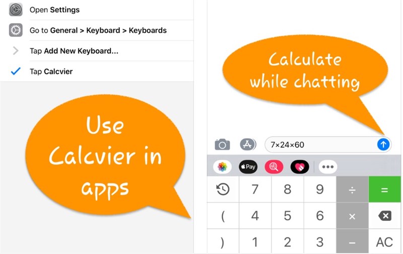 Calcvier - Keyboard Calculator Calcvier - Keyboard Calculator