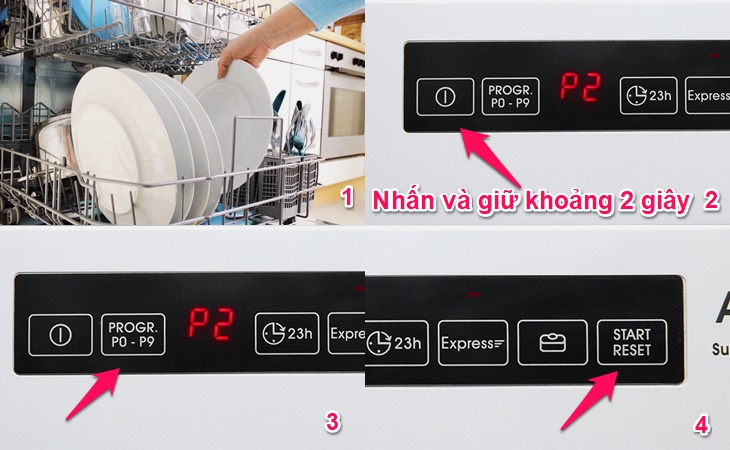 Sử dụng các chương trình rửa