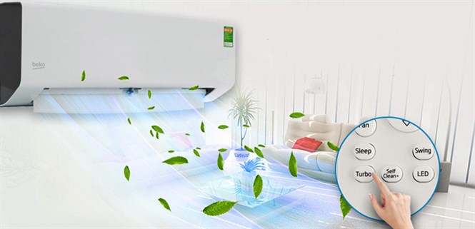 Hướng dẫn sử dụng remote điều hòa Beko dòng RSSC_CV