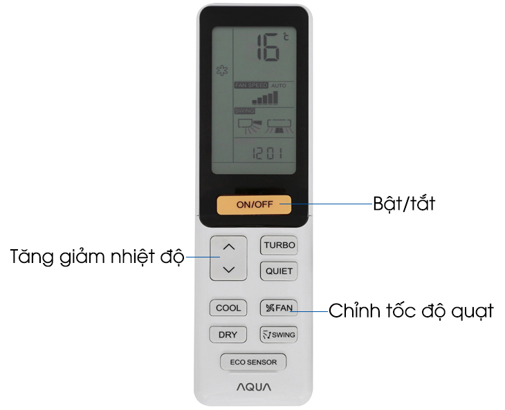 Các chế độ cơ bản bên ngoài của remote