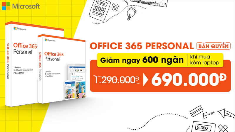 Mua Office 365 bản quyền tại TGDĐ với giá ưu đãi chỉ  đồng
