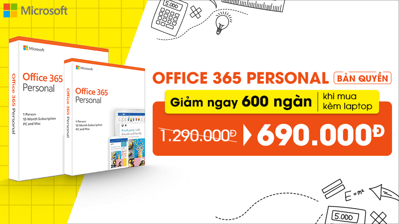 Mua Office 365 Bản Quyền Tại Tgdđ Với Giá Ưu Đãi Chỉ 690.000 Đồng