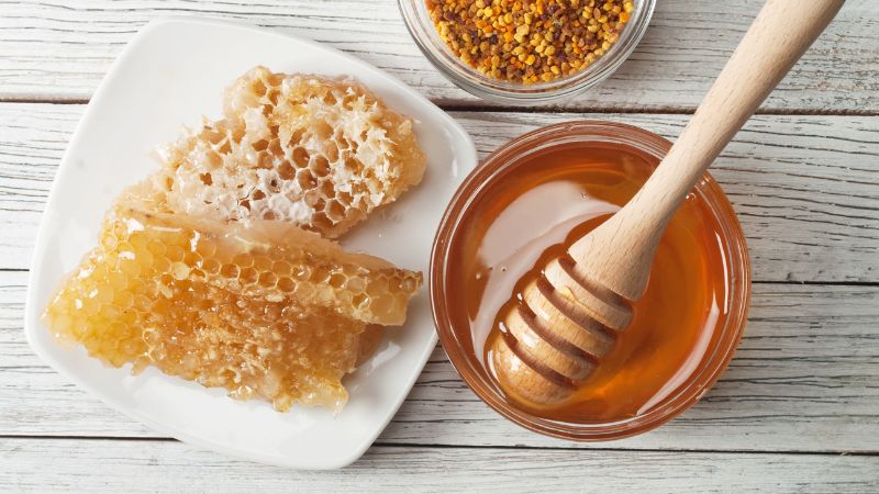 Washing your face with honey daily