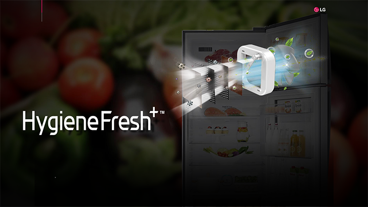 Công nghệ Hygiene Fresh+ trên tủ lạnh LG