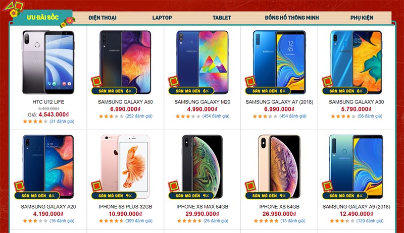 Giỗ Tổ Vua Hùng - Săn lùng mã giảm đến 15%