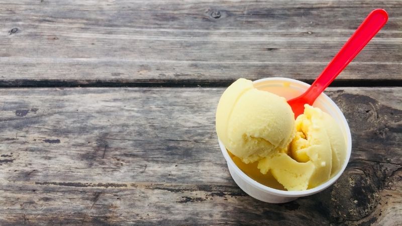 How to make durian ice cream with a blender