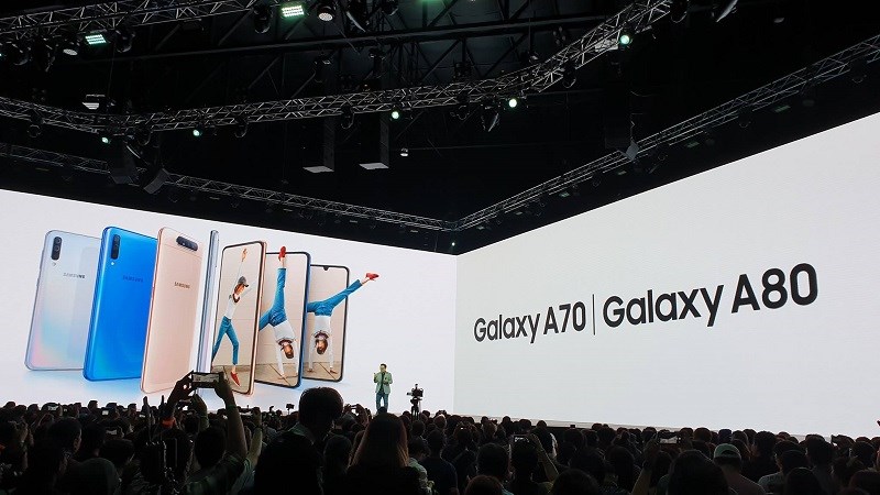 Galaxy A70 và A80 ra mắt