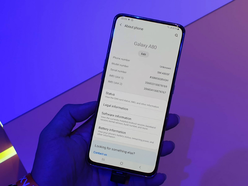 Được biết, Galaxy A80 sử dụng con chip Snapdragon 730G Được biết, Galaxy A80 sử dụng con chip Snapdragon 730G