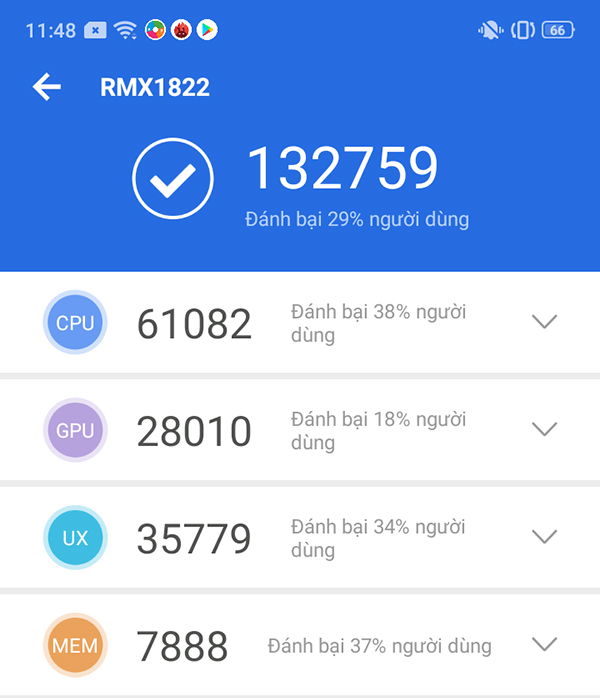 realme 3 antutu