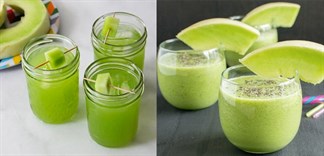 Sinh tố dưa gang, giải nhiệt nắng hè