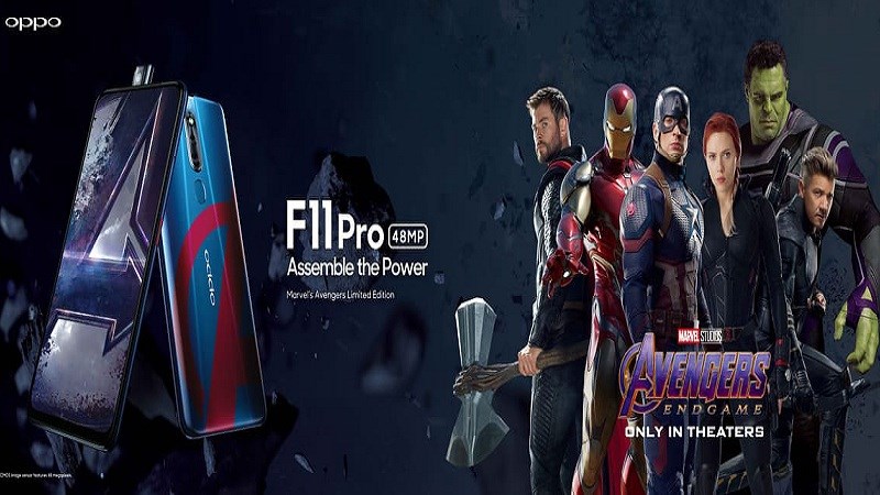 OPPO F11 Pro Marvel Avengers Limited Edition sẽ ra mắt ngày 24/4 OPPO F11 Pro Marvel Avengers Limited Edition sẽ ra mắt ngày 24/4