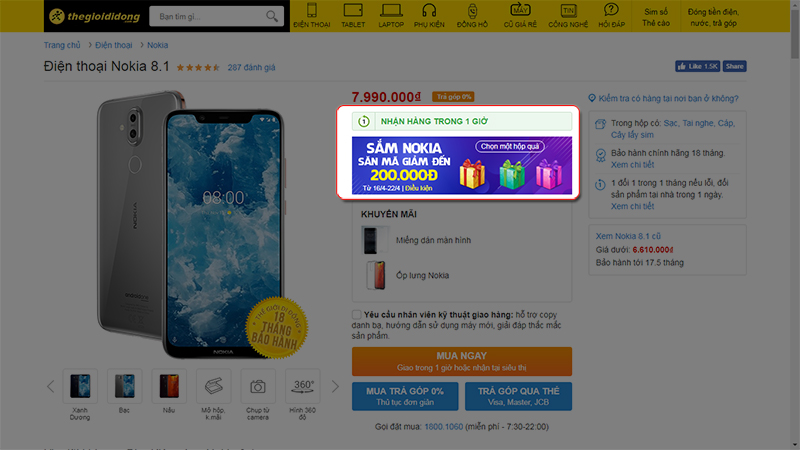 săn mã giảm giá Nokia săn mã giảm giá Nokia