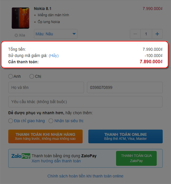 săn mã giảm giá Nokia săn mã giảm giá Nokia
