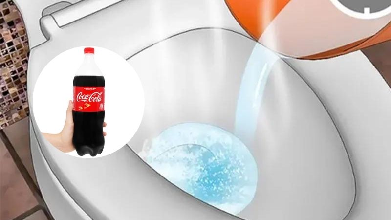 Mẹo thông cống với coca cola