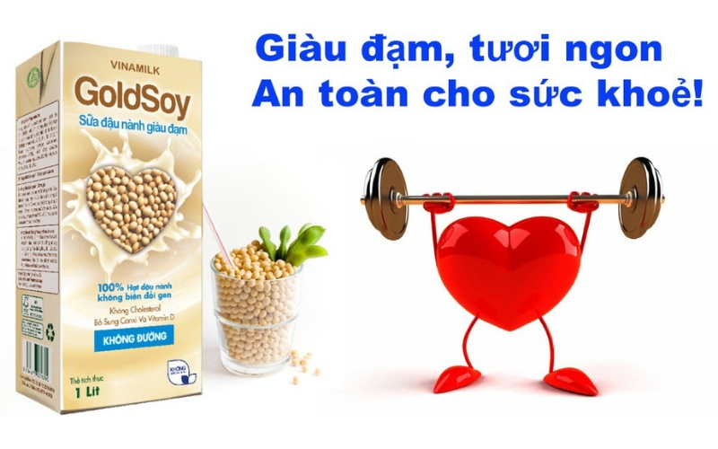 Sữa đậu nành Vinamilk Goldsoy