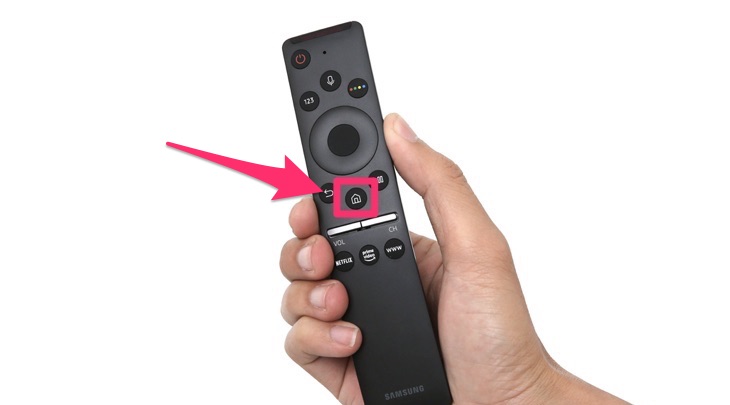 Cách giúp cho tivi sử dụng mượt mà trên Smart tivi Samsung 2019 > Remote của tivi Samsung