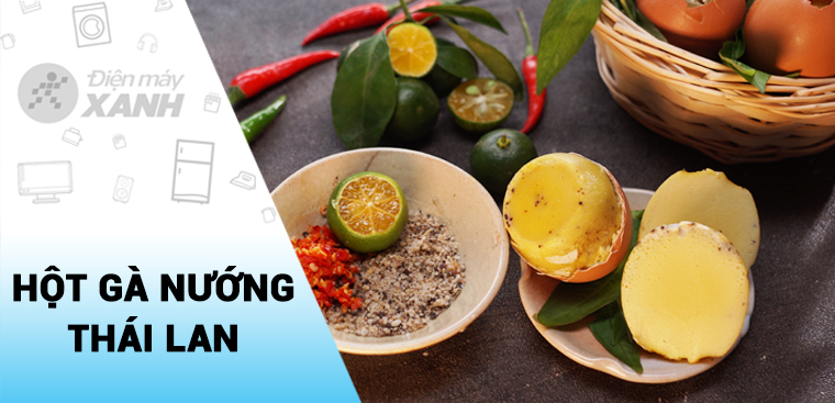 Bước 5 Thành phẩm Trứng gà nướng Thái