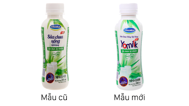sữa chua uống Vinamilk Yomilk vị nha đam