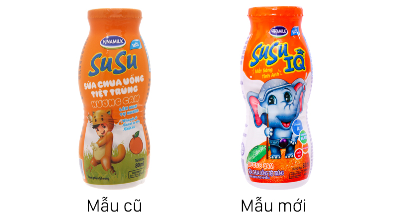 Sữa chua uống Su Su vị cam