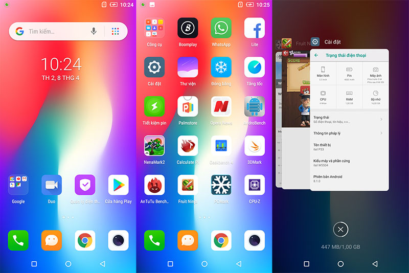 Đánh giá Itel P33 Đánh giá Itel P33