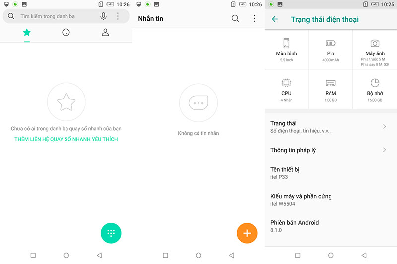 Đánh giá Itel P33 Đánh giá Itel P33