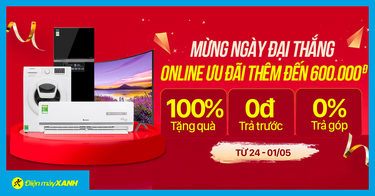 Giả mạo fanpage Điện máy Xanh bán hàng giá rẻ giật mình