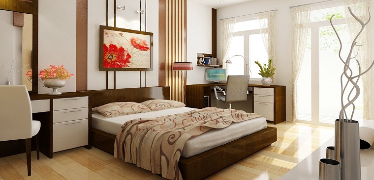 Tại sao trải giường bằng chất liệu Cotton, lụa, lanh trơn mát, sáng màu được coi là một cách để làm mát phòng ngủ?
