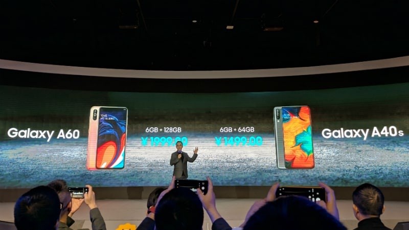 Galaxy A60 và Galaxy A40s được niêm yết trên trang đặt hàng trước của Samsung