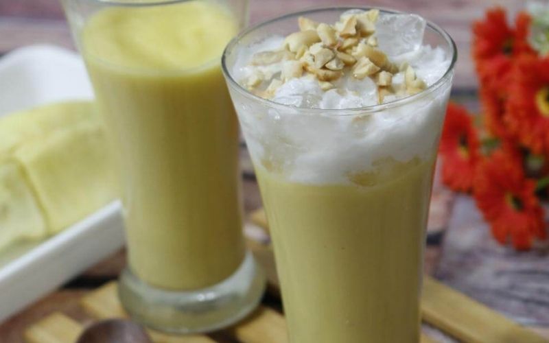 How to make durian soaked with nutritious condensed milk, dispel the heat