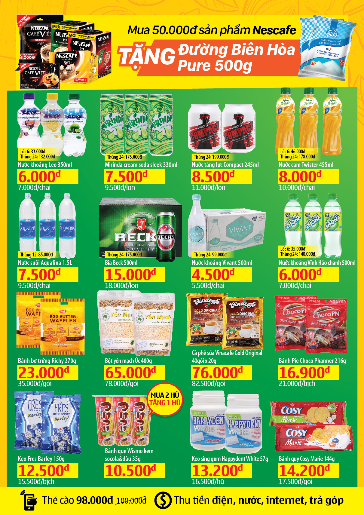 Siêu thị Bách hoá XANH Số 9, Tổ 2, Ấp Phước Lộc khai trương 3/05/2019