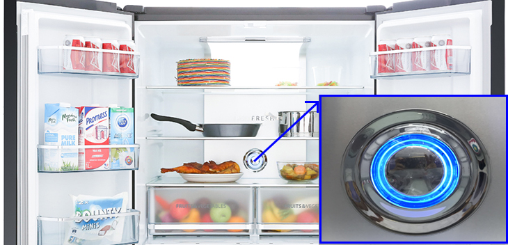 Công nghệ PST Fresh khử mùi và kháng khuẩn hiệu quả Đánh giá tổng quan tủ lạnh Toshiba Inverter 622 lít GR-RF646WE-PGV > Công nghệ PST Fresh khử mùi và kháng khuẩn hiệu quả