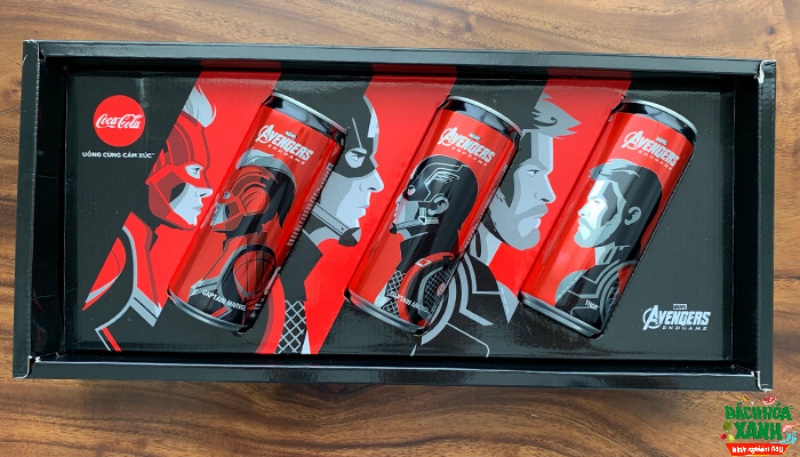Coca Cola Avengers, món quà đặc biệt dành riêng cho tín đồ Marvel