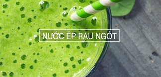 Giảm ngay 2-3kg nếu chăm chỉ uống nước ép rau ngót mỗi ngày