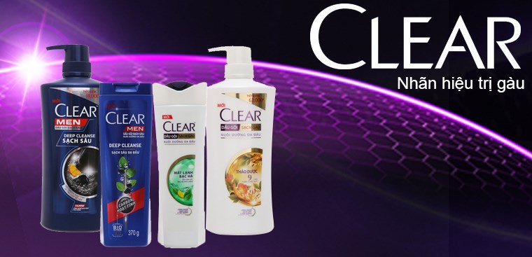 Clear – Nhãn hiệu trị gàu số một của Unilever