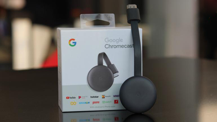 Chia sẻ màn hình từ máy tính, điện thoại lên tivi bằng Google ChromeCast