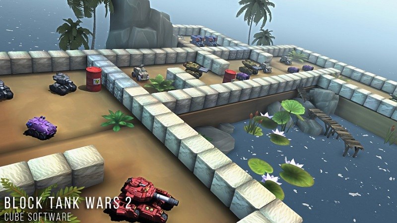 Hình ảnh trong game Block Tank Wars 2 Premium Hình ảnh trong game Block Tank Wars 2 Premium