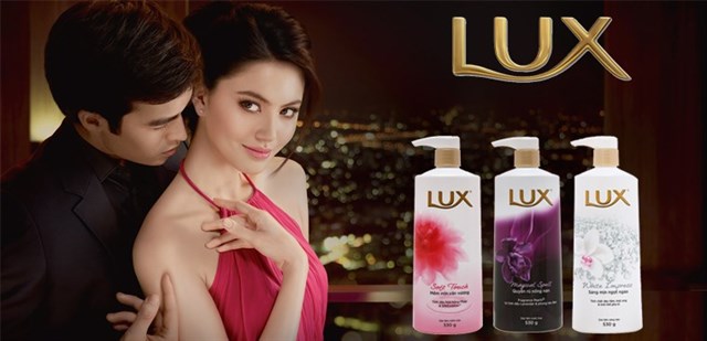 Lux - thương hiệu sữa tắm nổi tiếng thuộc công ty đa quốc gia Unileve