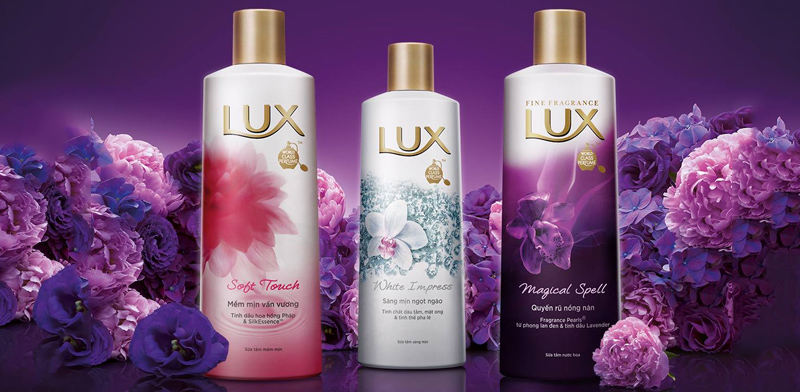 Lux – Thương hiệu chăm sóc cá nhân hương nước hoa thuộc tập đoàn Unilever