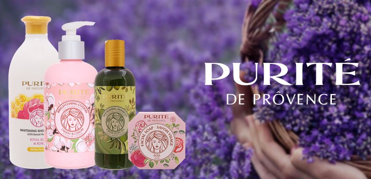 Purité lấy cảm hứng từ nguyên liệu thiên nhiên vùng Provence nước Pháp