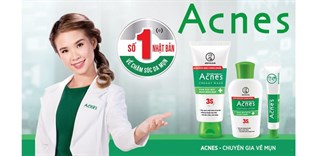 Acnes - Cuyên gia chăm sóc da mụn số 1 Nhật Bản