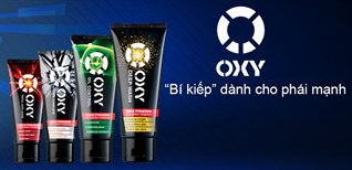 OXY​ - Thương hiệu trị mụn dành cho nam giới