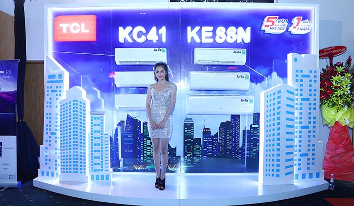 Các dòng máy lạnh TCL được giới thiệu tại họp báo