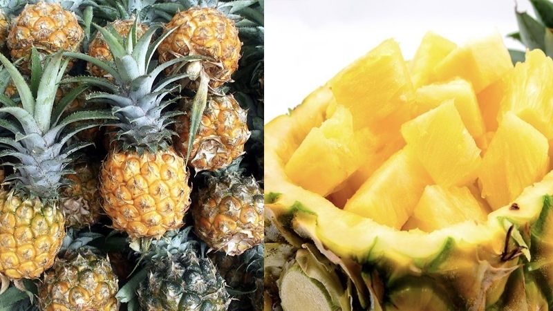 How to make delicious, simple pineapple juice in a few minutes