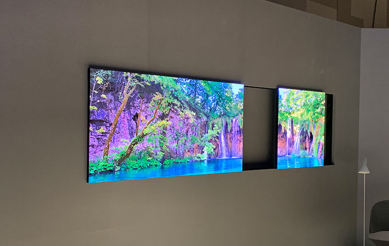 Samsung trình làng tivi microLED có thể tháo lắp