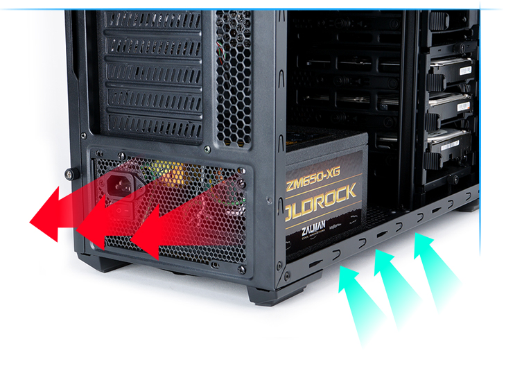 Hướng dẫn chi tiết các bước tự lắp ráp máy tính (build PC) tại nhà > Lắp nguồn vào case máy tính.